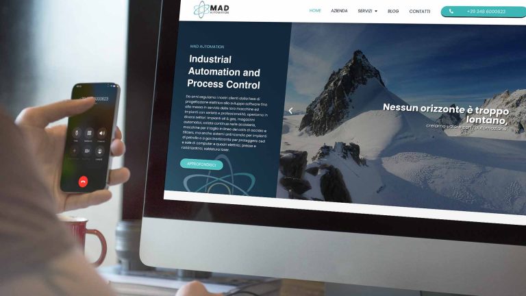 nuovo sito mad automation